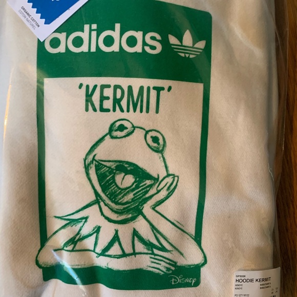 adidas Tops - ADIDAS Kermit hoodie Unisex